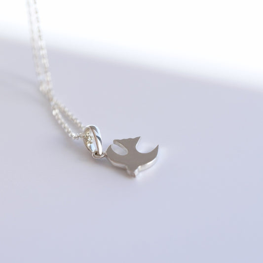 【Bird Charm】はばたく鳥のネックレス