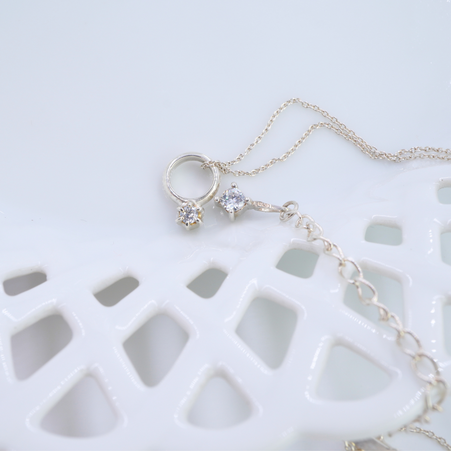 【Mimi Ring】六本爪正面ベビーリング ネックレス