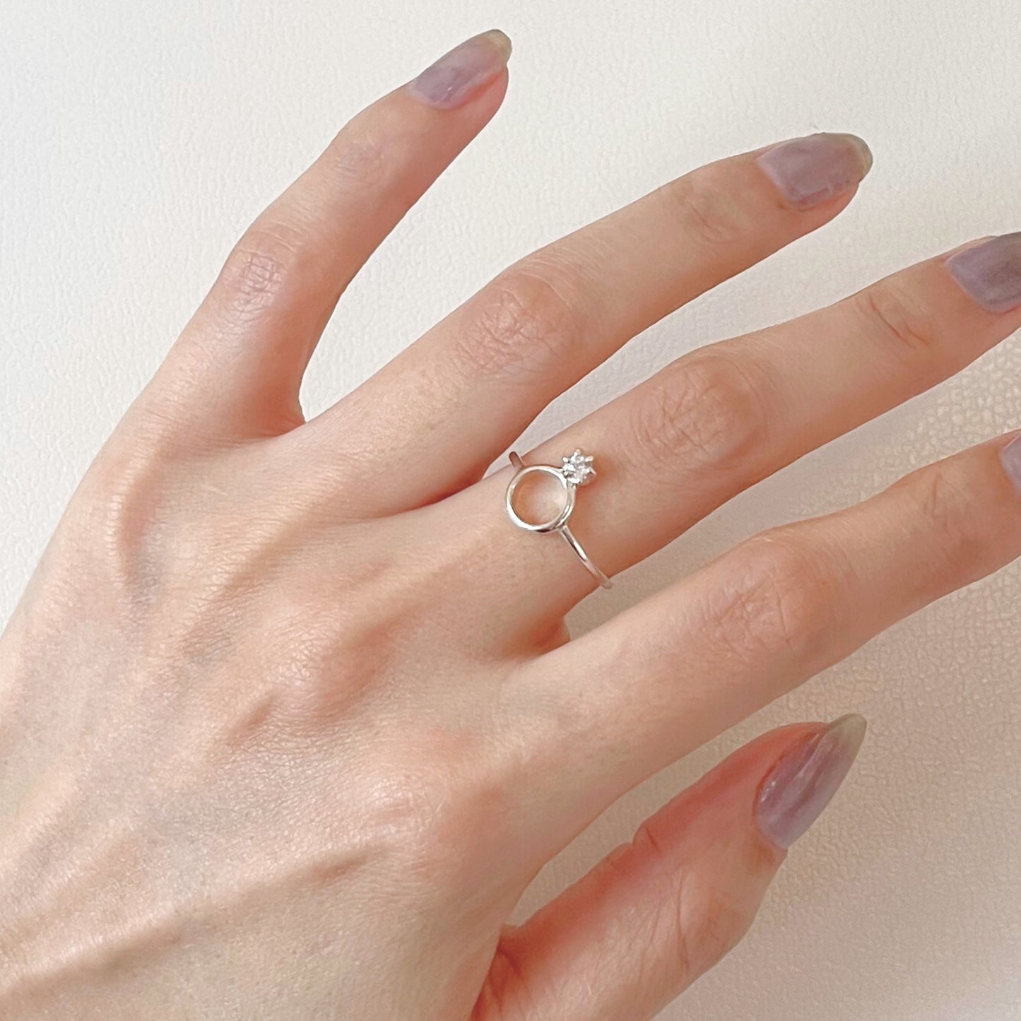 【Mimi Ring】六本爪正面ベビーリング リング