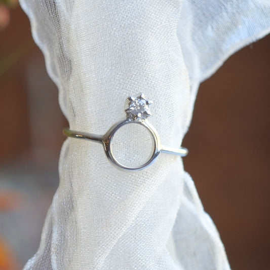 【Mimi Ring】六本爪正面ベビーリング リング