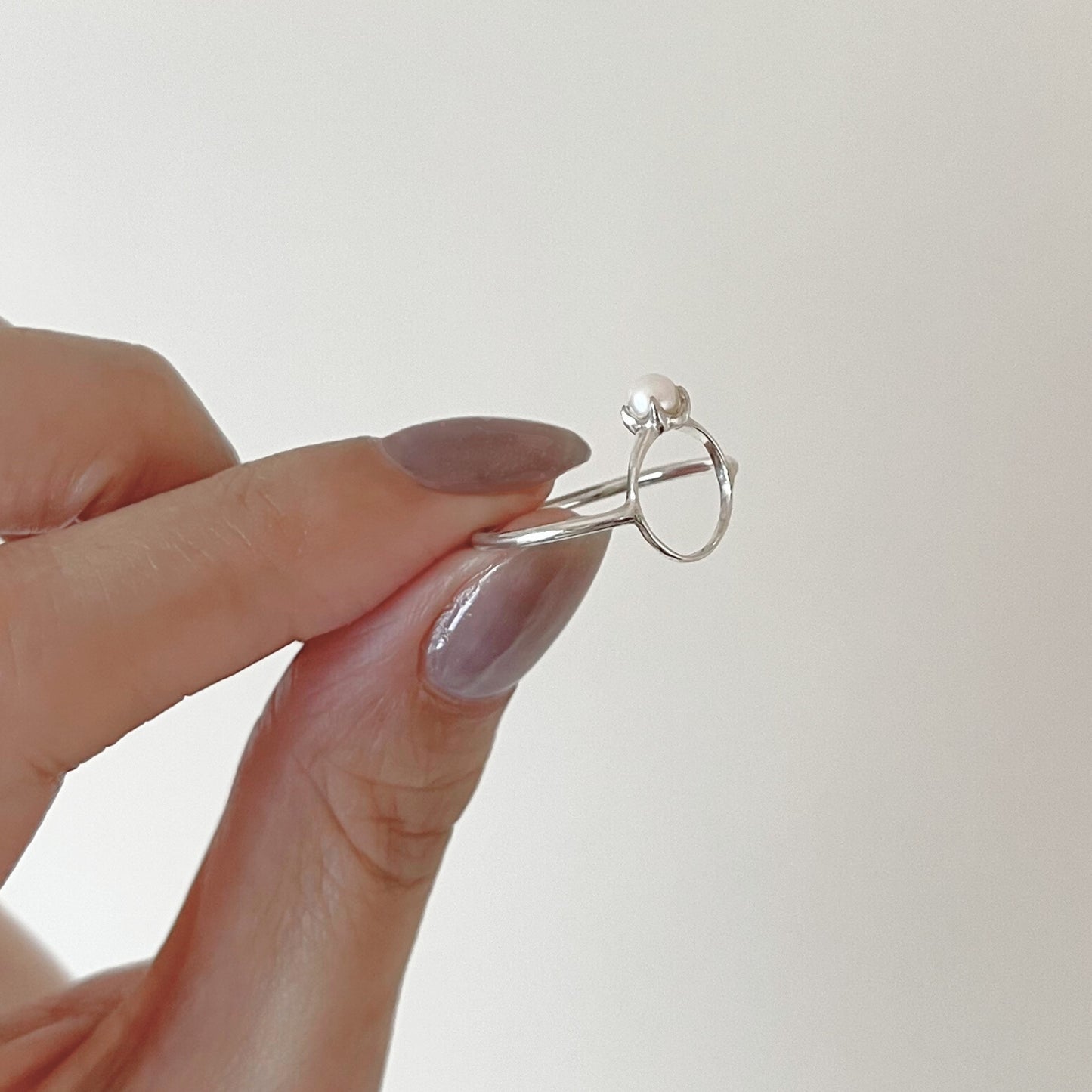 【Mimi Ring】パールベビーリング リング