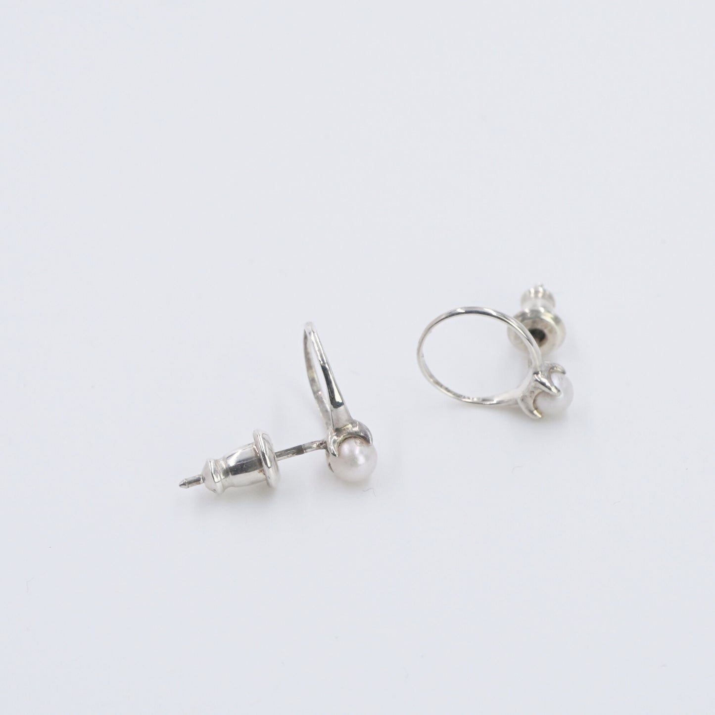 【Mimi Ring】パールベビーリング ピアス