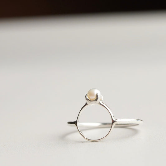 【Mimi Ring】パールベビーリング リング