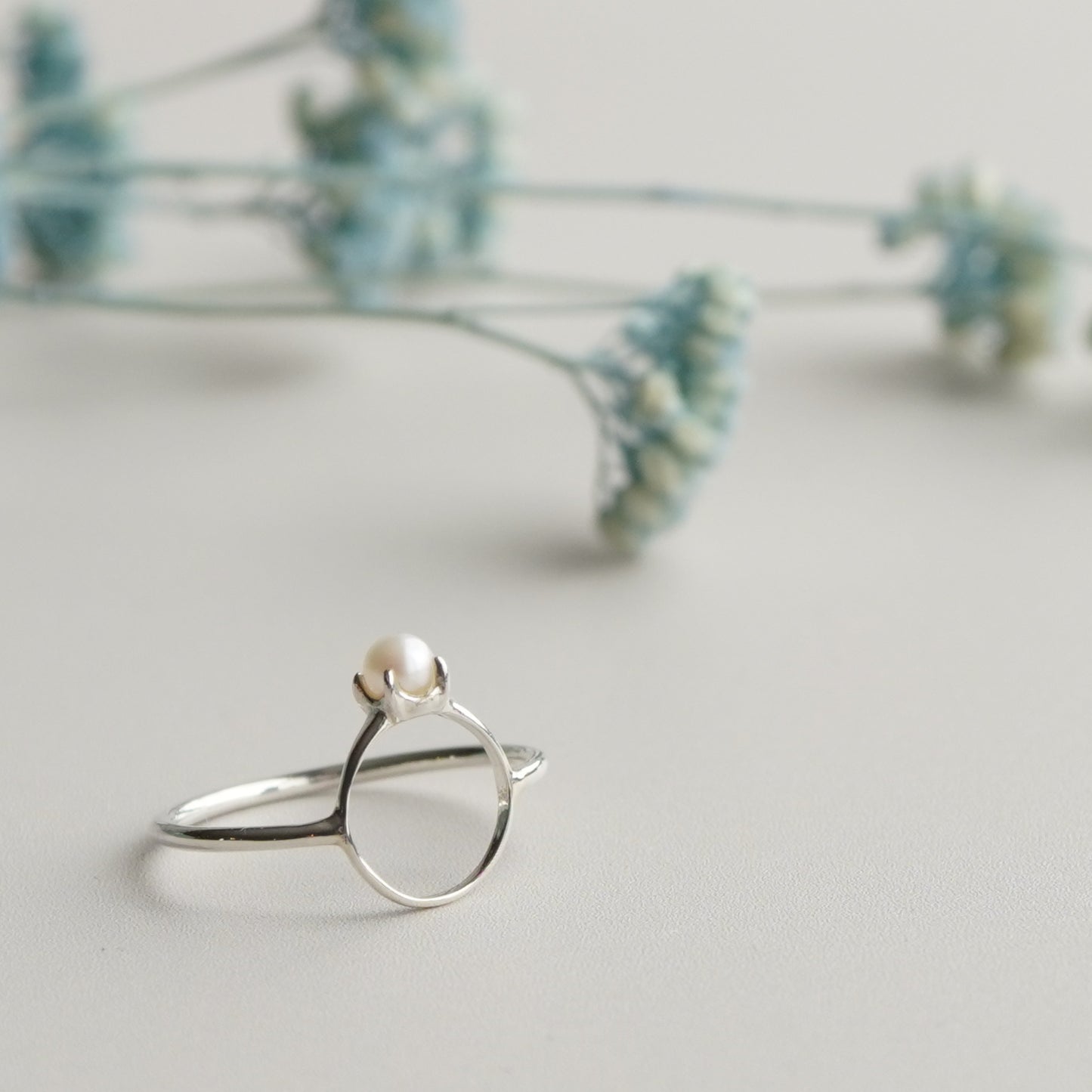 【Mimi Ring】パールベビーリング リング