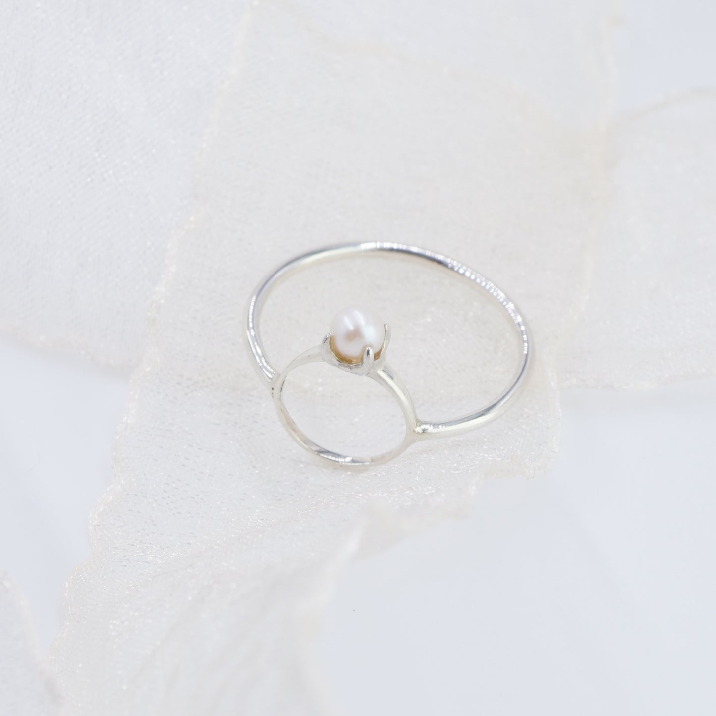 【Mimi Ring】パールベビーリング リング