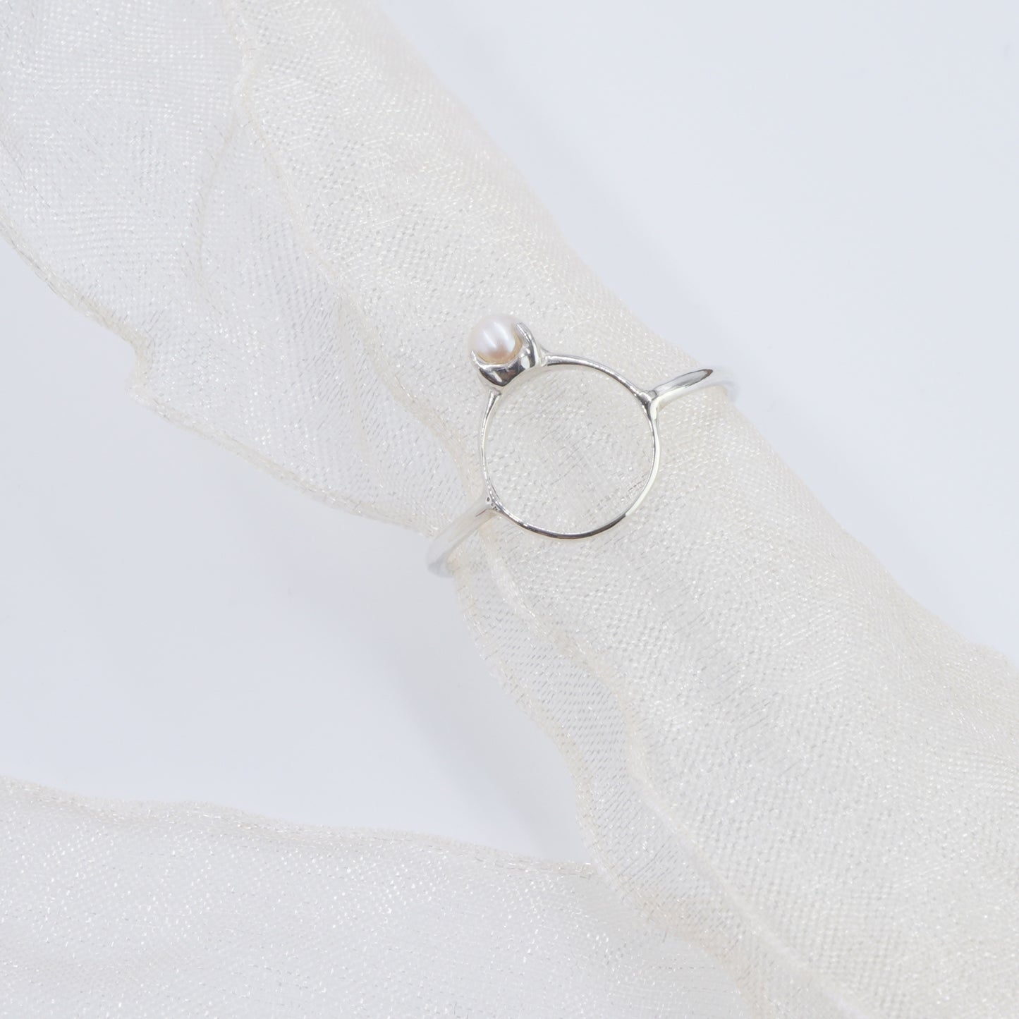 【Mimi Ring】パールベビーリング リング