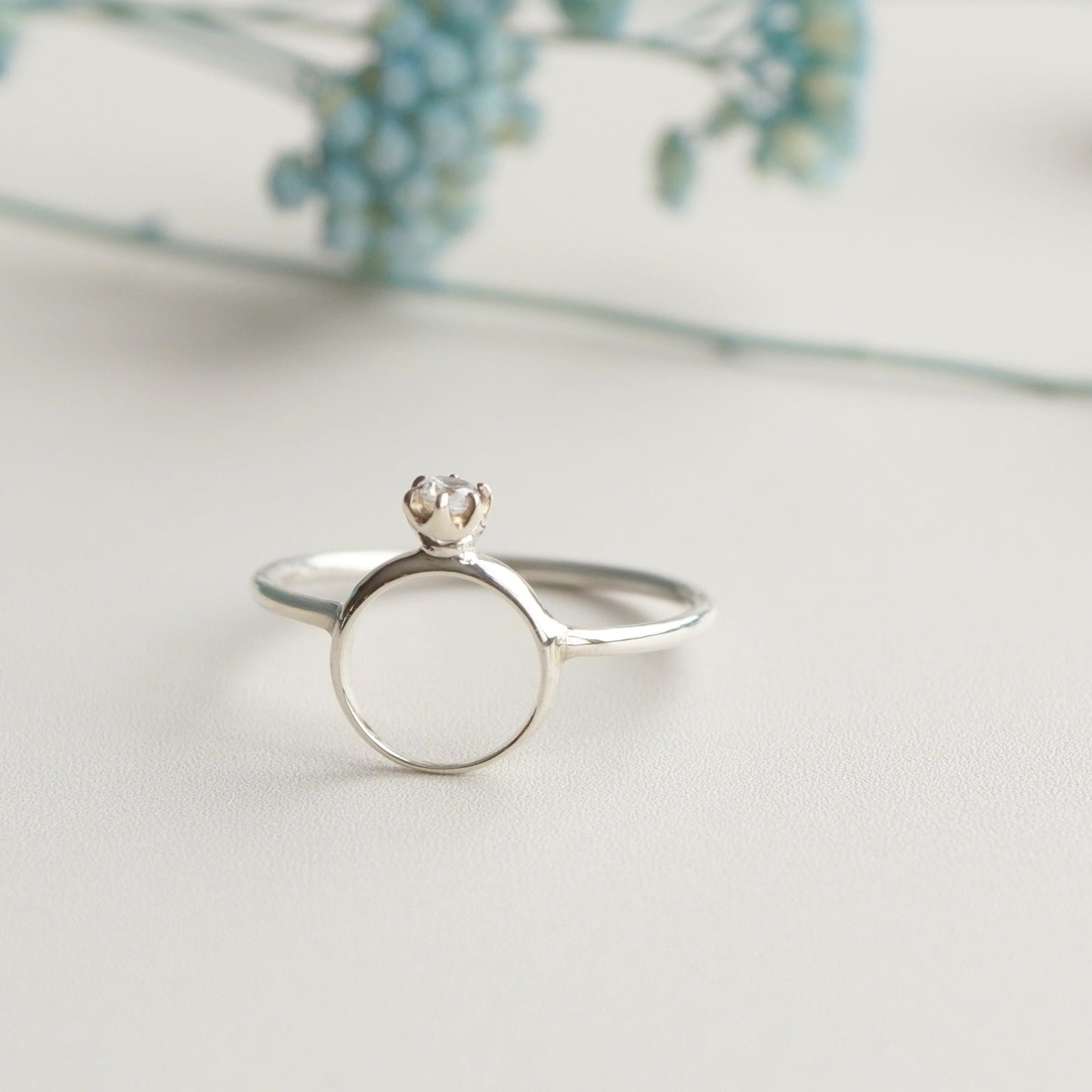 【Mimi Ring】六本立爪ベビーリング リング