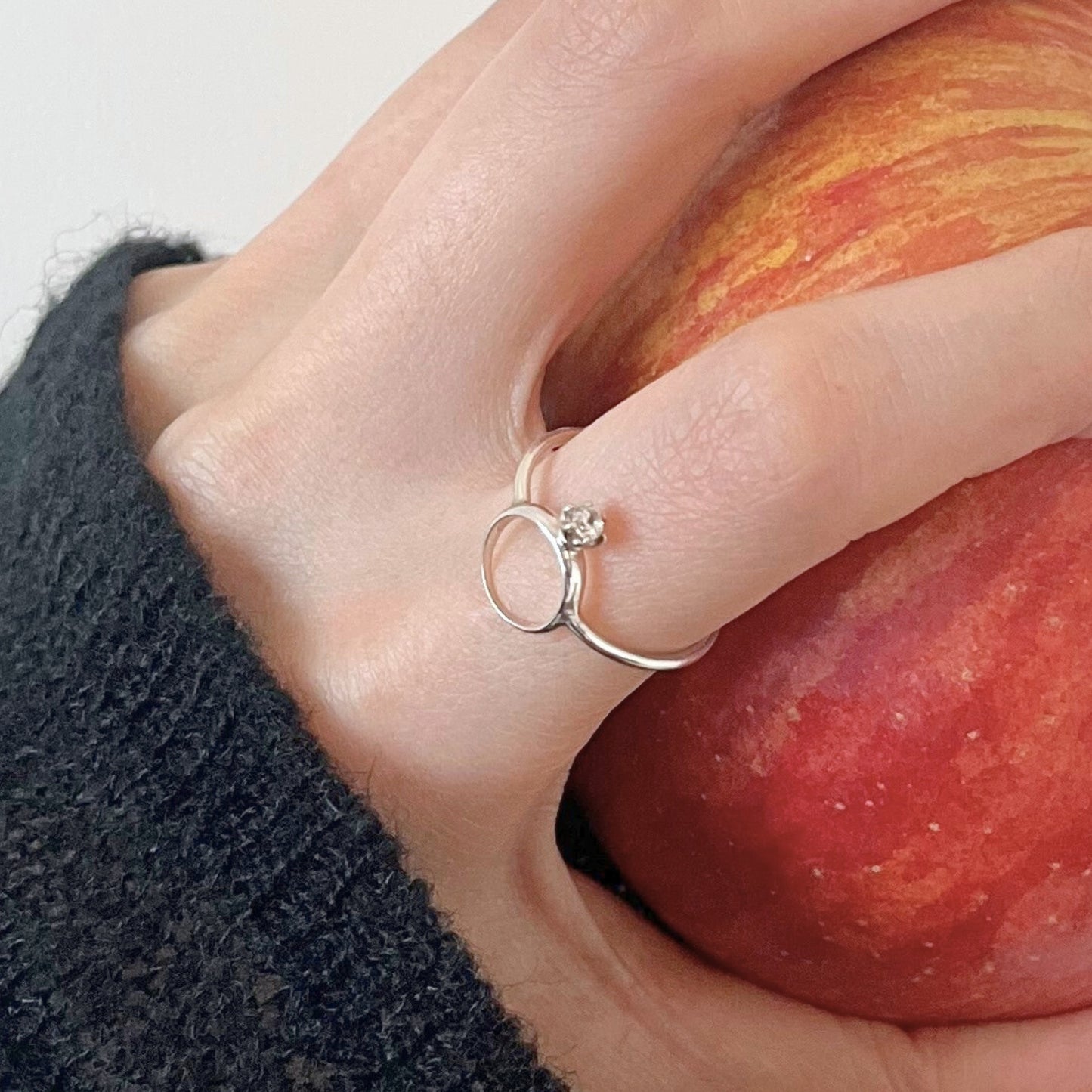 【Mimi Ring】六本立爪ベビーリング リング