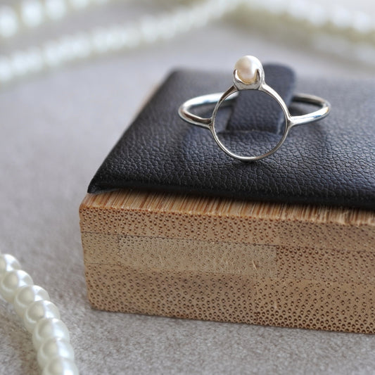【Mimi Ring】パールベビーリング リング