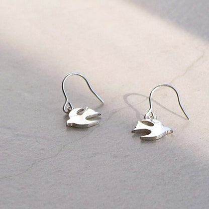 【Bird Charm】はばたく鳥のピアス