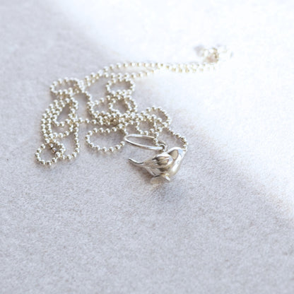 【Bird Charm】たたずむ小鳥のネックレス