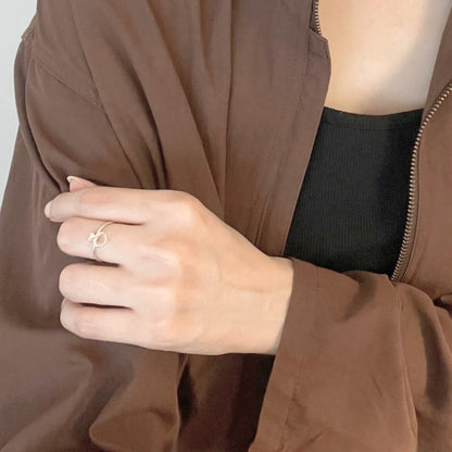【Mimi Ring】ダイヤモンドモチーフ　リング