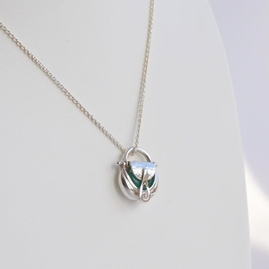 ミニバッグネックレス