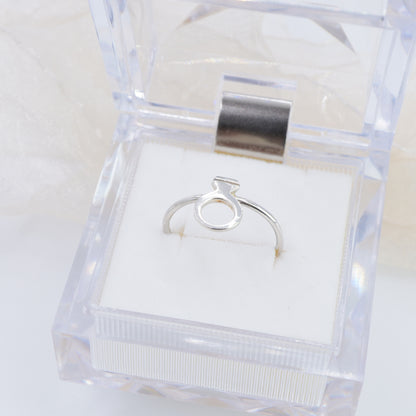【Mimi Ring】ダイヤモンドモチーフ　リング