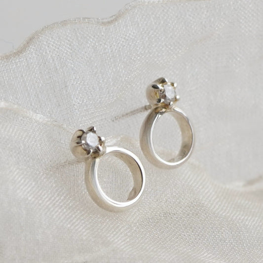 【Mimi Ring】六本爪正面ベビーリング　ピアス
