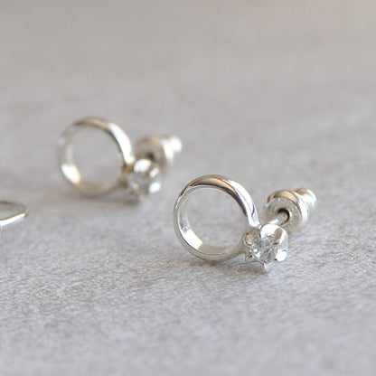 【Mimi Ring】六本爪正面ベビーリング　ピアス