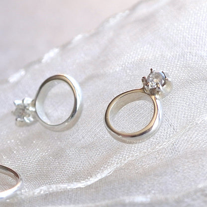 【Mimi Ring】六本爪正面ベビーリング　ピアス
