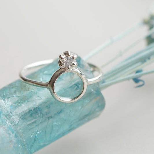 【Mimi Ring】六本爪正面ベビーリング　リング