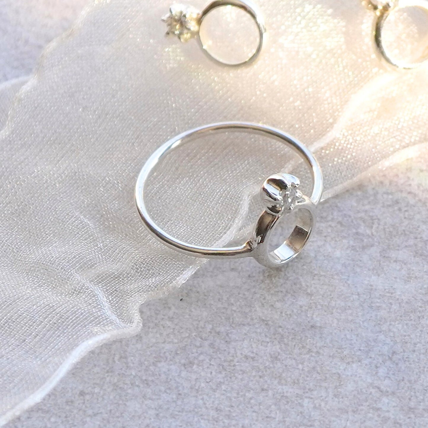 【Mimi Ring】六本爪正面ベビーリング　リング