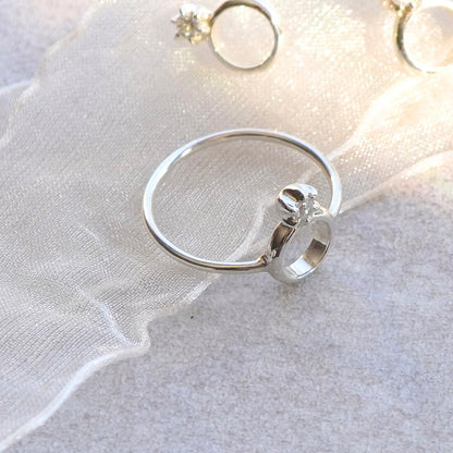 【Mimi Ring】六本爪正面ベビーリング　リング