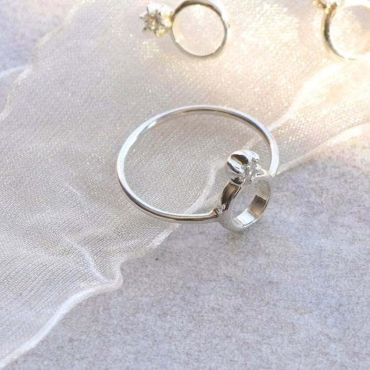 【Mimi Ring】六本爪正面ベビーリング　リング