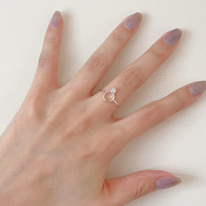 【Mimi Ring】六本爪正面ベビーリング　リング