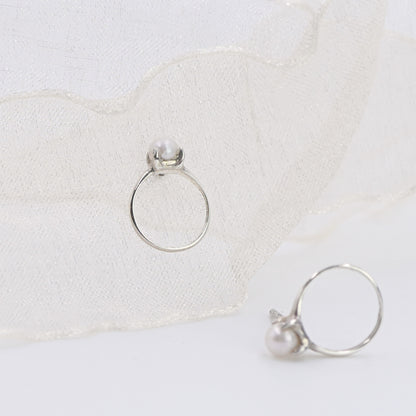 【Mimi Ring】パールベビーリング　ピアス