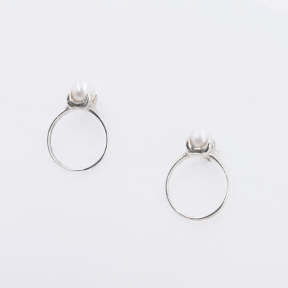 【Mimi Ring】パールベビーリング　ピアス