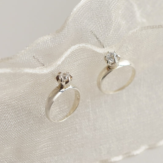 【Mimi Ring】六本立爪ベビーリング　ピアス