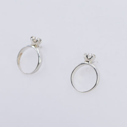 【Mimi Ring】六本立爪ベビーリング　ピアス