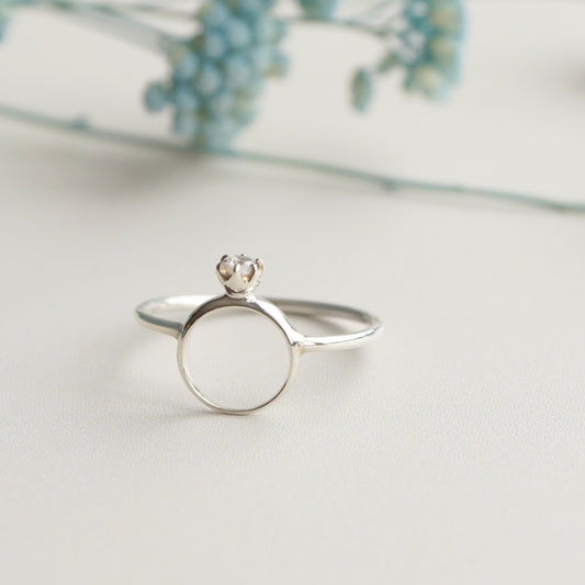 【Mimi Ring】六本立爪ベビーリング　リング