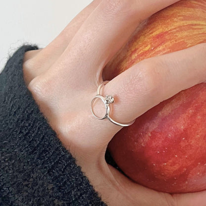 【Mimi Ring】六本立爪ベビーリング　リング