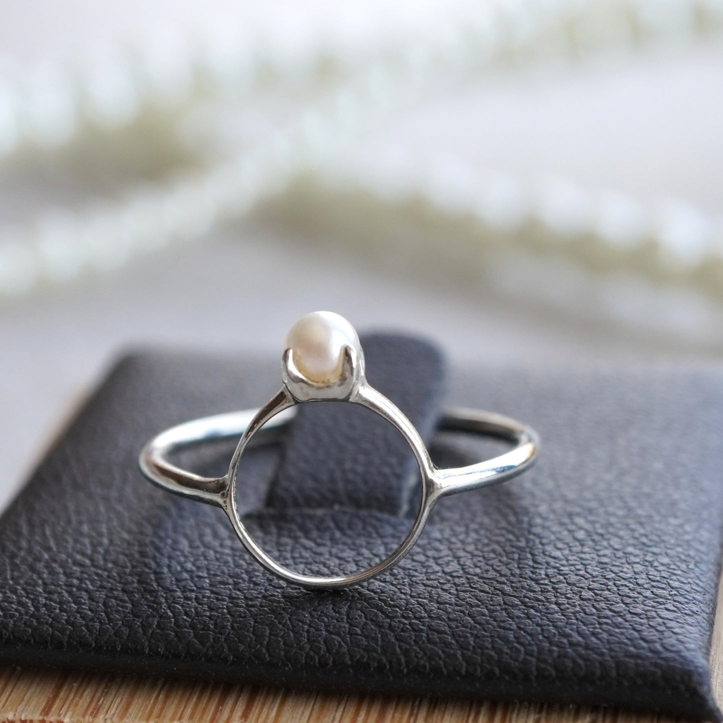 【Mimi Ring】パールベビーリング　リング