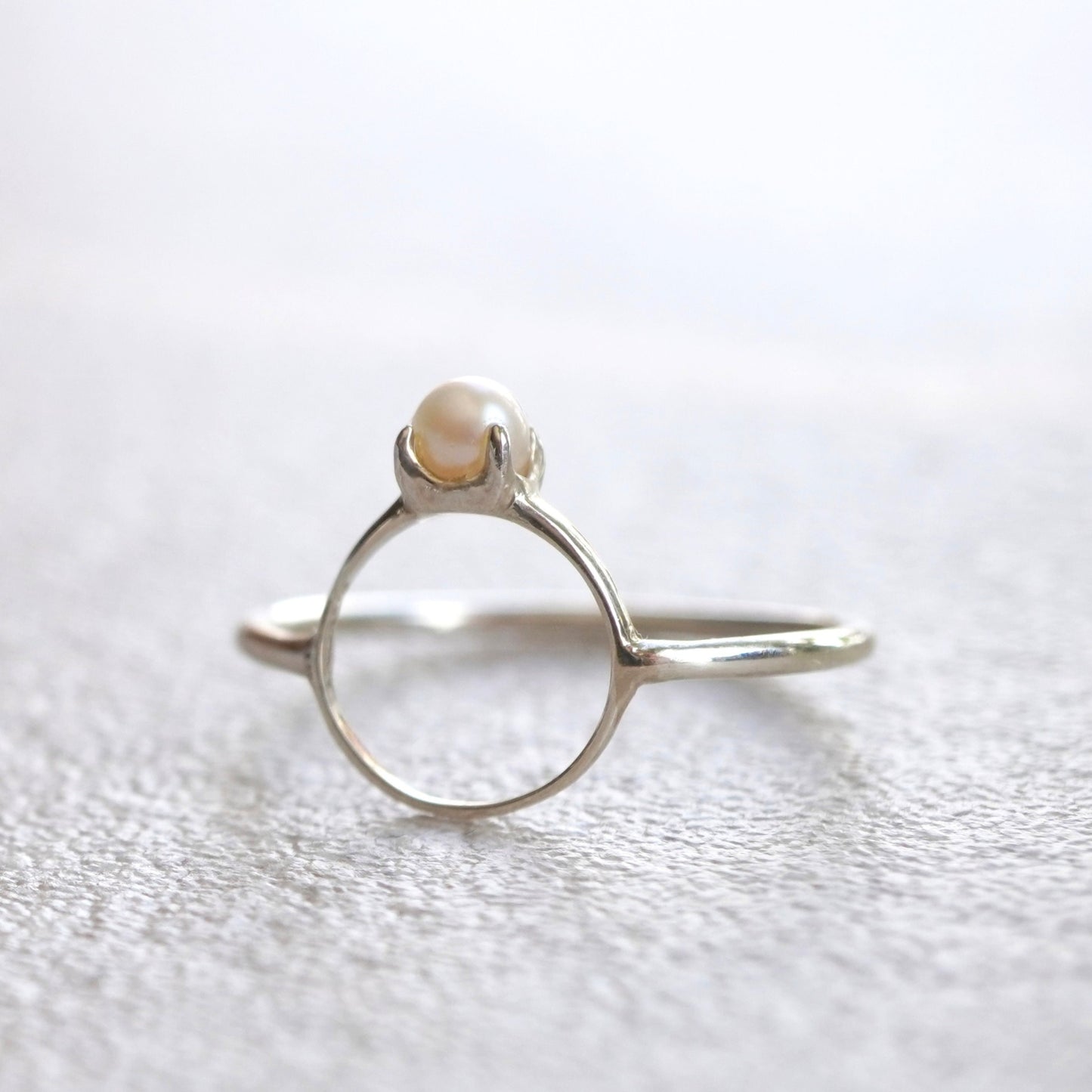 【Mimi Ring】パールベビーリング　リング