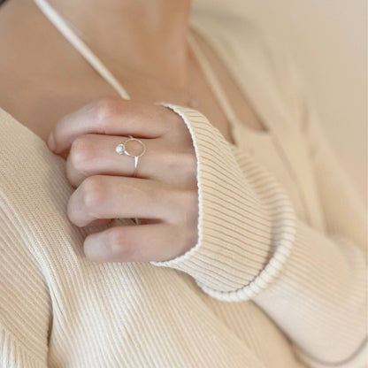 【Mimi Ring】パールベビーリング　リング
